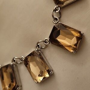 * 8 for $25 * Elegant Topaz Gold Necklace